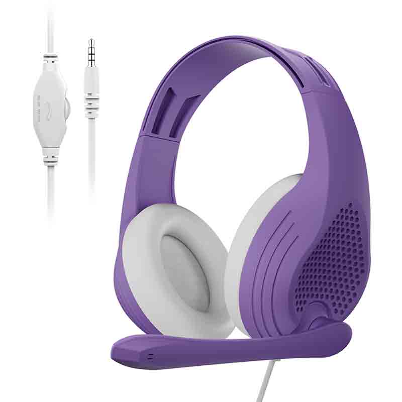 A9 purple game headset